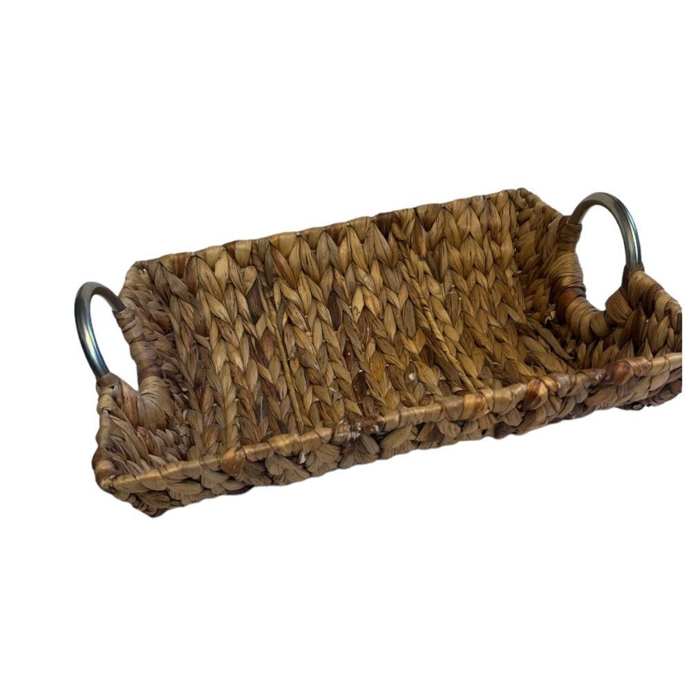 Basket  w/Metal Handles